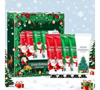 Set Cremas de Manos Navidad Hidratantes 5x30g, Crema Hidratante Reparadora, Fragancia Suave y Textura Ligera, Loción Nutritiva para Manos Secas, Regalo Ideal Mujer