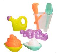 Set cubo de playa con accesorios color beach