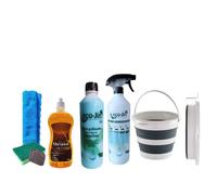 SET CUBO PLEGABLE+CHRONOS A ELEGIR+ECO-JIN Y DIFUSOR+BAYETA MICROF.+ESTROPAJO ESPONJ JABONOSO - Canela-Naranja/SPA