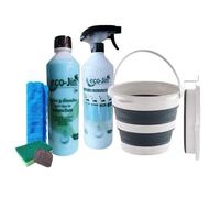 SET CUBO PLEGABLE+ECO-JIN Y DIFUSOR+BAYETA MICROF.+ESTROPAJO ESPONJ JABONOSO - SPA