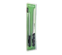 Arcos Maitre - Set Jamonero 2 piezas (Jamonero + Chaira) - Acero Inoxidable NITRUM 275 mm - Mango Polipropileno negro