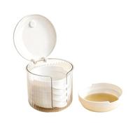 Set cuencos salsa 5 platos con tapa para salsa soja que ahorran espacio