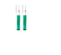 Set de 1, 2 o 3 Jeringas de 20 ml Con Aguja/Cánula Roma para E-Liquid, Aroma, Hobby y Bricolaje (Juego de 2 x 20 ml)