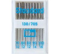 Set de 10 agujas Prym para máquinas de coser 130/705 estándar 70-100