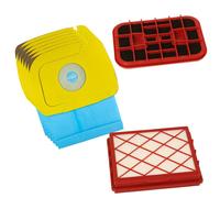 Set De 10 Bolsas Aspirador Y Filtros Compatible Con Electrolux Lux 1 D 820 Royal