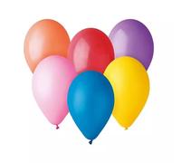 Set de 10 globos de colores en tonos del arcoíris - 26 cm
