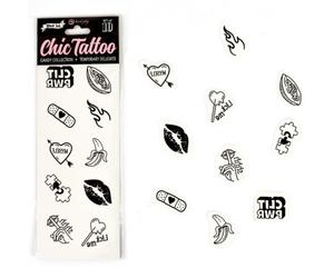 Set de 10 Tattoos Temporales Candy Collection
