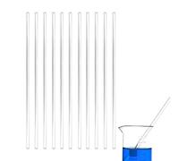 Set De 10 Varillas Agitadoras De Cristal Para Mezclar Y Batir - Instrumento De Precisión Para Coctelería Y Cocina, Ideal Para Hoteles, Restaurantes, Bares Y Uso Doméstico