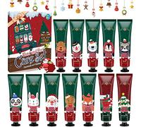 Set de 12 Crema de Manos y Pies, Cremas de Manos, Set de Regalo para Mujer | 10 Fragancias, Crema Hidratante para Manos Secas, Juego de Cremas de Manospara Colegas Novia Cumpleaños Navidad San Valentín