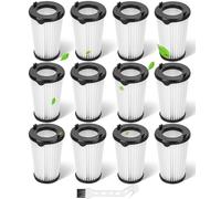 Set de 12 Filtros CX7 para AEG Aspiradoras Ergorapido, Filtros de Repuesto para AEG Accesorios, Juego de Filtros AEF150 para Todos los Modelos CX7-2 Classic x Flexibility QX8 Animal X Power