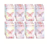 Set de 12 Mini Cuadernos con Mariposas, Perfectos como Recuerdos de . Blocs de Notas con de Carrete y Libros de Notas son Ideales para Recompensas, Fiestas y Uso en en Casa