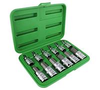SET DE 12 PIEZAS DE 1/2" PUNTA HEXAGONAL