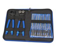 Set de 12 piezas HBM para el corte de vidrio, azulejos y azulejos con 10 limas en un resistente estuche de almacenamiento