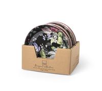 Set De 12 Platos Fondos H&H Bouquet Ø21Cm De Porcelana