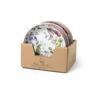 Set De 12 Platos Fondos H&H Madam Ø21cm De Porcelana