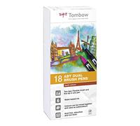 Set De 18 Rotuladores Dual Brush Colores Tierra Tombow