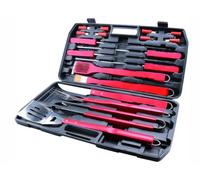 Set De 18 Utensilios Para Barbacoa Y Grill Sandrigarden En Maletín