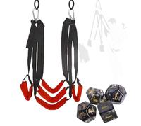 Set de 2 bandas de yoga multifuncionales, para ayudar a estirar las piernas, bandas de entrenamiento para fitness y estiramientos, ideales para yoga y pilates