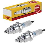Set de 2 bujías de encendido Compatible con motocicletas y scooters NGK BR8ES
