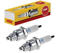 Set de 2 bujías de encendido compatibles con moto NGK DPR8EA9 DPR8EA-9