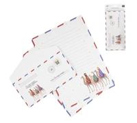 Set de 2 Carta con Sobre para Escribir Lista Regalos Reyes Magos de Navidad