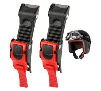 Set de 2 Clips de Hebilla de Liberación Rápida para Casco de Moto, Compatible con Todos los Cascos, Fácil Instalación, Ideal para Motociclistas y Ciclistas, Asegura Estabilidad y Seguridad