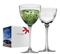 Set de 2 Copas de Martini Nick and Nora | Copas de Cóctel Grabadas con Diseño Refinado | Ideales para Martinis, Dry Martini y Cócteles Clásicos | Set de Regalo para Navidad, Año Nuevo y Celebraciones