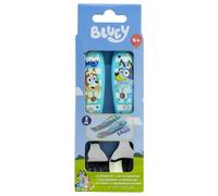 Set de 2 cubiertos infantiles de acero inoxidable compuesto de tenedor y cuchara de Bluey