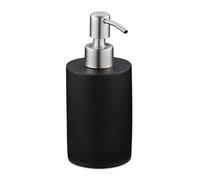 set de 2 dispensadores de jabón 180 ml negros con bomba