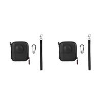 Set de 2 Estuches compactos de Transporte Fora DI Osmo360, Funda Protectora de PU Resistente a Golpes y desgastes, Bolsas pequeñas Fora cámara, Almacenamiento Individual Fora fotografía