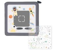 Set de 2 fundas protectoras, protector a medida para Toniebox, película autoadhesiva con motivos espaciales, accesorio creativo para niños - dv1170