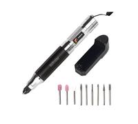 (Set de 2) Minitaladro inalámbrico, herramienta eléctrica para grabado, pulidora, accesorio Dremel (sin batería)