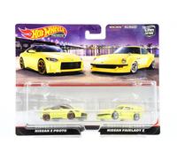 Set De 2 Nissan Z Proto + Nissan Fairlady Z Hot Wheels Premium 1:64