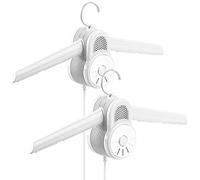 Set de 2 Perchas para secadora de ropa, Soplador de aire caliente y frío