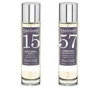 Set de 2 Perfumes Caravan Hombre Nº57 y Nº 15