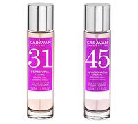 Set de 2 Perfumes Caravan Para Mujer Nº45 y Nº 31