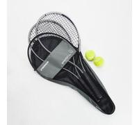 Set de 2 raquetas de tenis Essential Adulto 2 pelotas 1 funda Talla única