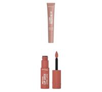 Set de 2 Rimmel London - Thrill Seeker Lip Latex Sassy 100 & Oh My Gloss Butter Me Up Latte Delight 001
