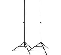 Set De 2 Trípodes De Iluminación Showlite LS-270S MKII, Carga máx.: 50 kg | Soporte estable para luces y altavoces para uso móvil, Fijación del tubo telescópico mediante pasador de seguridad, 60 a 2