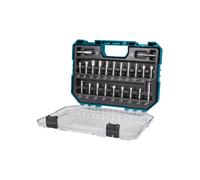 MAKITA juego de fresas 8 mm 22 uds. Fresas de inmersión D-74784