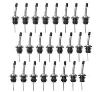 Set de 24 picos para verter licor - botella y tapas acero inoxidable 18 8 grado alimentario resistente a la corrosión diseño cónico controlar precisión el vertido constante se adapta botellas vino ace