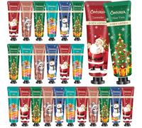 Set de 25 Loción Corporal, regalo para mujer, crema hidratante corporal 5 fragancias diferentes, set regalo mujer crema Loción hidratante para piel seca o normal, calendario de adviento navideño