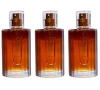 Set de 3 Al Rehab Choco Musc 50ml - Perfume Sin Alcohol de Almizcle y Oud Roll on para Hombre y Mujer - Notas: Chocolate, Vainilla, Canela, Rosa