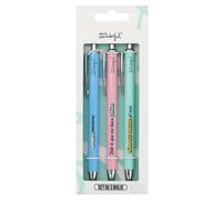 Set de 3 bolis para apuntar alto y cumplir sueños