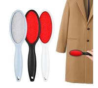 Set de 3 Cepillo de Pelusa de Doble Cara, Cepillo Quitapelusas Reutilizables, Cepillar de Terciopelo Textil de Ropa para Sofás, Muebles y Pelo de Mascotas, Eliminar, Polvo, Casa y Viajes