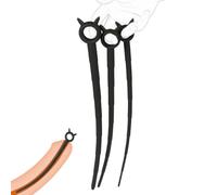 Set de 3 dilatadores uretrales de silicona para hombres - Catéter flexible con vástago prolongado - Penis plug diseñado para estimulación intensa y exploración íntima