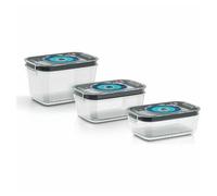 Bosch Hausgeräte MSZV0FC3 Accesorios para recipientes herméticos al vacío en 3 tamaños Diferentes, Plástico
