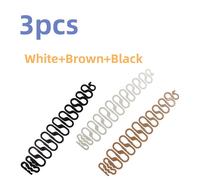 Set de 3 herramientas mágicas para peinar el cabello - Espina de pez, de caballo y aditamentos de , disponibles , negro y marrón, ideal para peinar fácilmente todo tipo de cabello