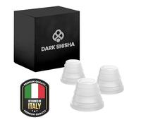 Set de 3 Juntas Universales para Cachimba Dark Shisha | Gomas de Silicona para Cazoleta, Manguera y Base | Compatibilidad Total + Sellado Hermético