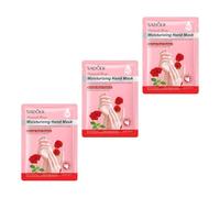 Set de 3 Mascarillas Nutritivas para Manos Secas, Sensación Aterciopelada en Pies Agrietados, Leche de cabra